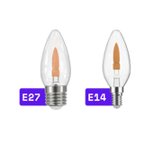 لمبة ليد شمعة 1 واط  (UTL-FFCB)
