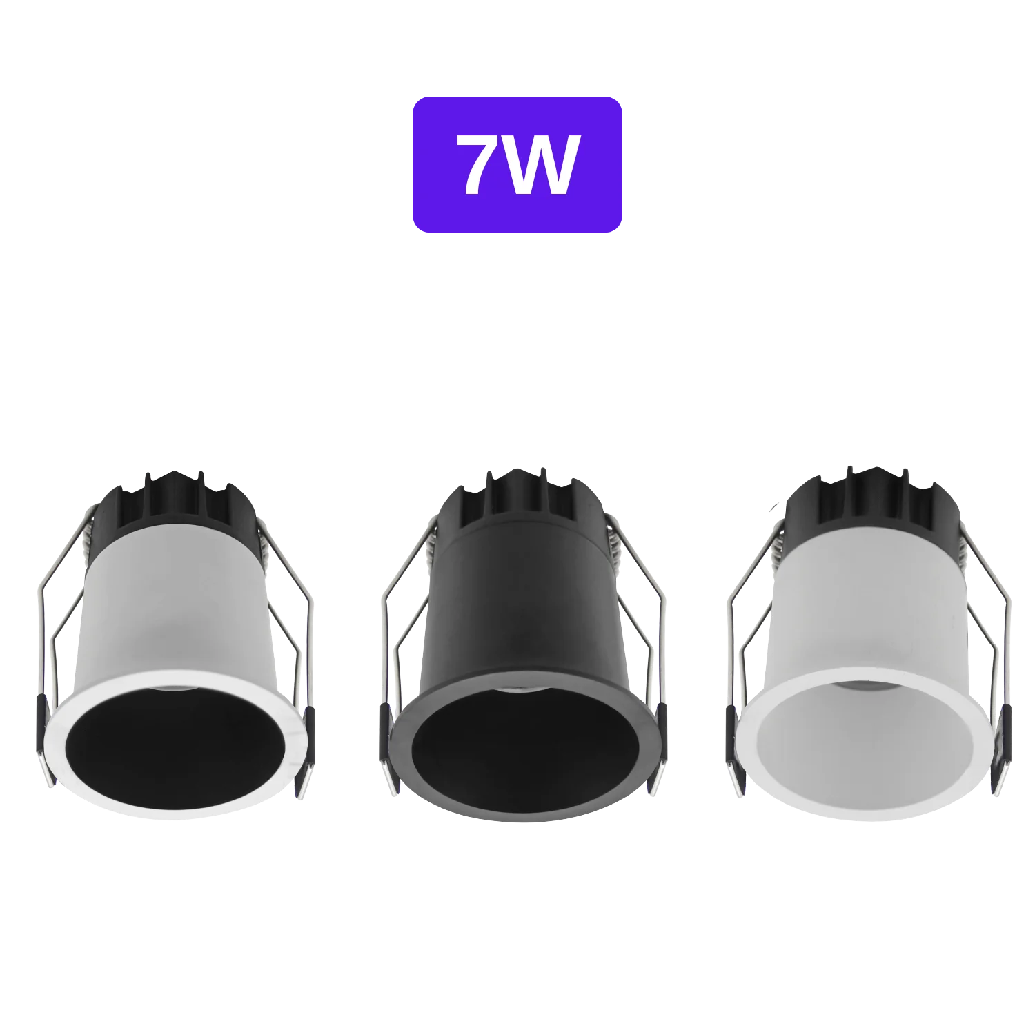 الترالايت داونلايت عميق مضاد للوهج - شريحة COB - مؤشر ألوان 95 (BR4103)