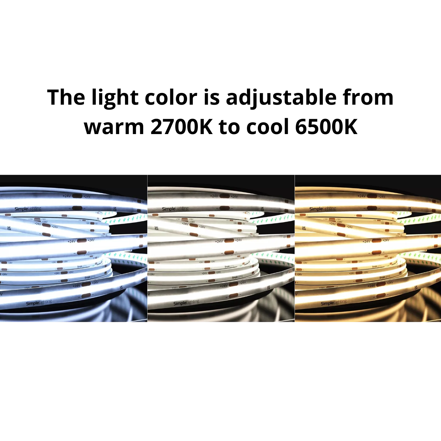 Ultralight LED Strip Light (COBST-512P) – High-Quality Flexible Indoor Lighting CRI 90