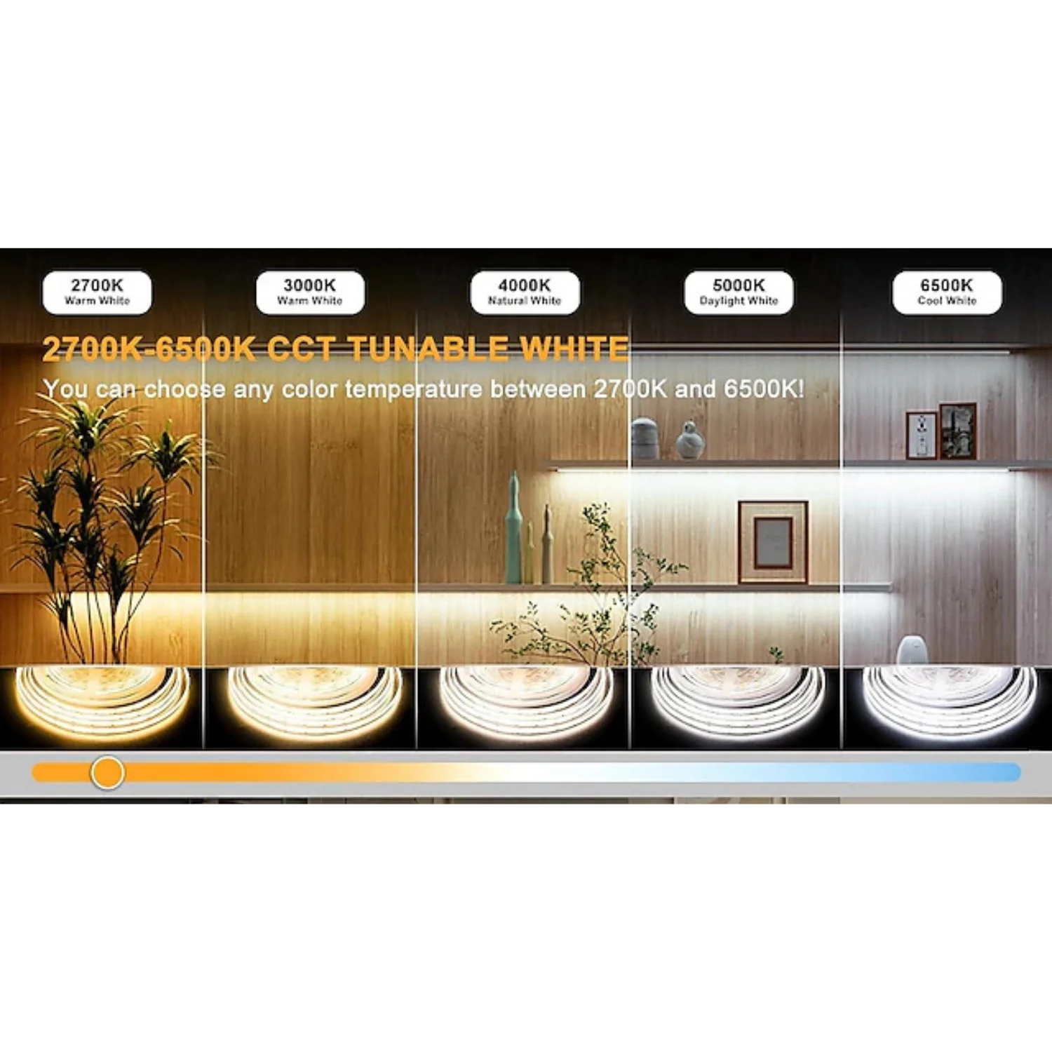 Ultralight LED Strip Light (COBST-512P) – High-Quality Flexible Indoor Lighting CRI 90