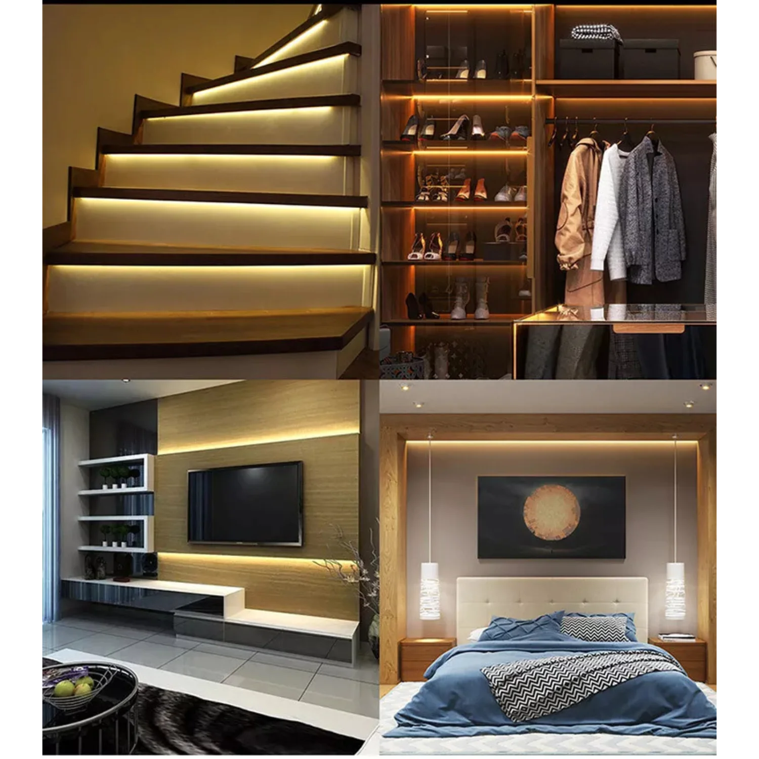 Ultra Light Double Line COB LED Strip Light 24W/m – 5M, High CRI >95 (COB-960p)