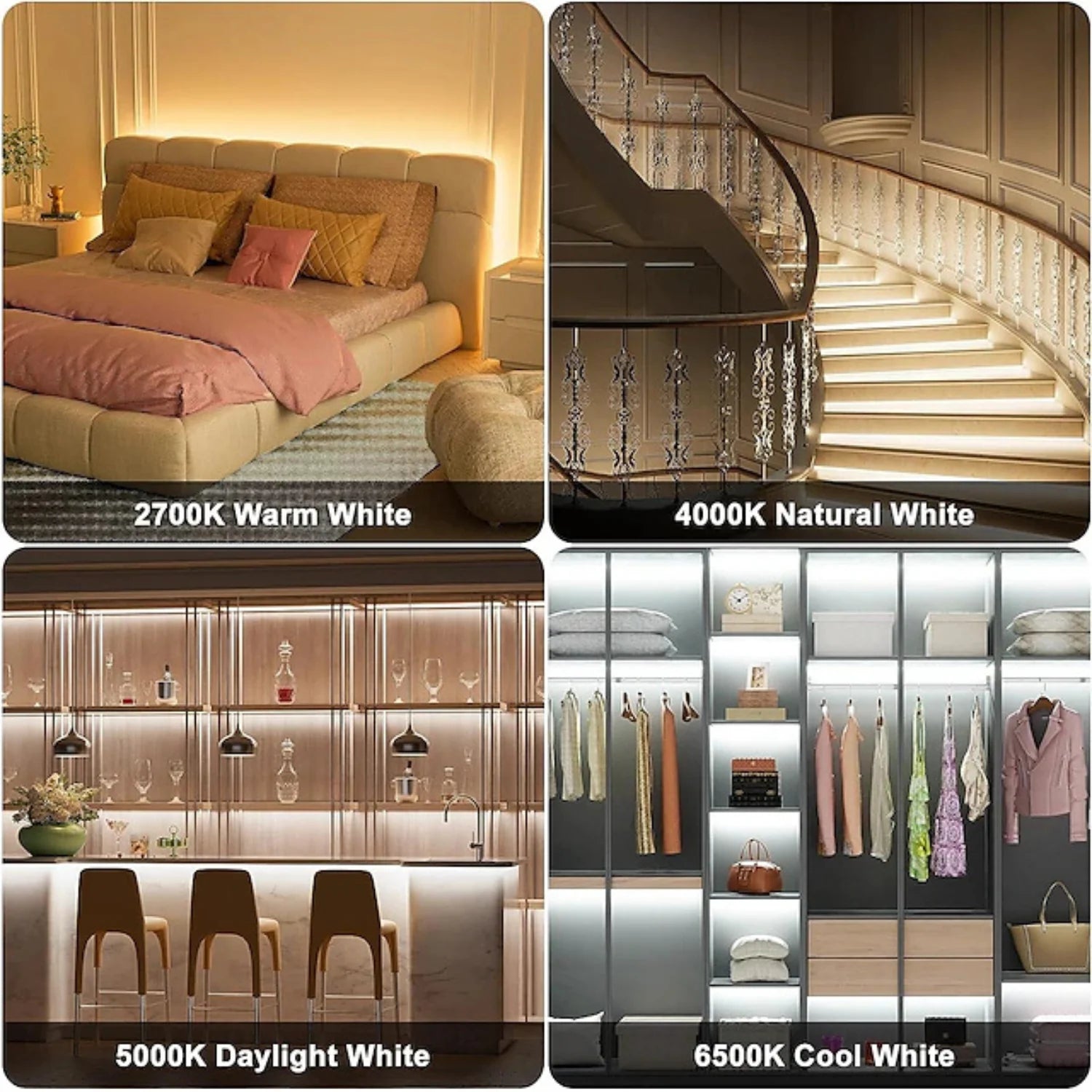 شريط إضاءة ليد 5 متر من الترالايت (COBST-512P) – إضاءة مرنة داخلية بجودة عالية CRI 90