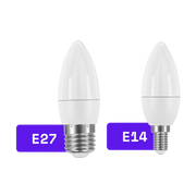 لمبة ليد شمعة ثلجية الترالايت 5.2 واط - إضاءة فورية وموفرة للطاقة (UTL-C37ST)
