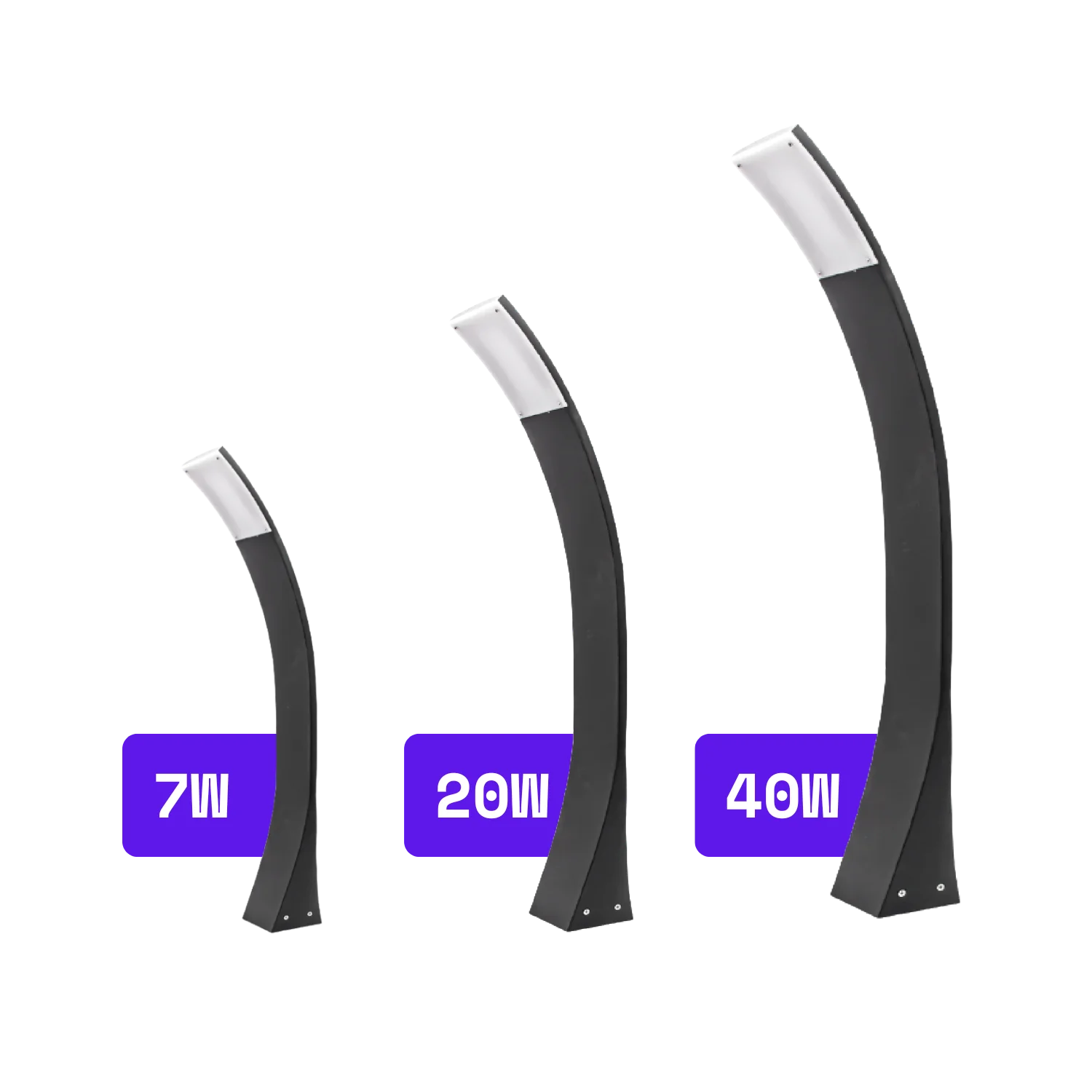 أعمدة إنارة ليد للممرات الترالايت IP54 (100411)