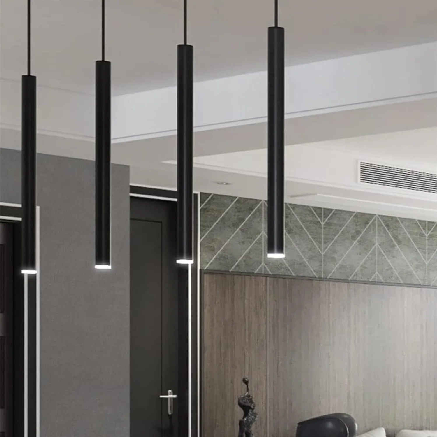 إنارة معلقة عصرية بقاعدة GU10 للإضاءة الداخلية من الترالايت (ZH-H3033)