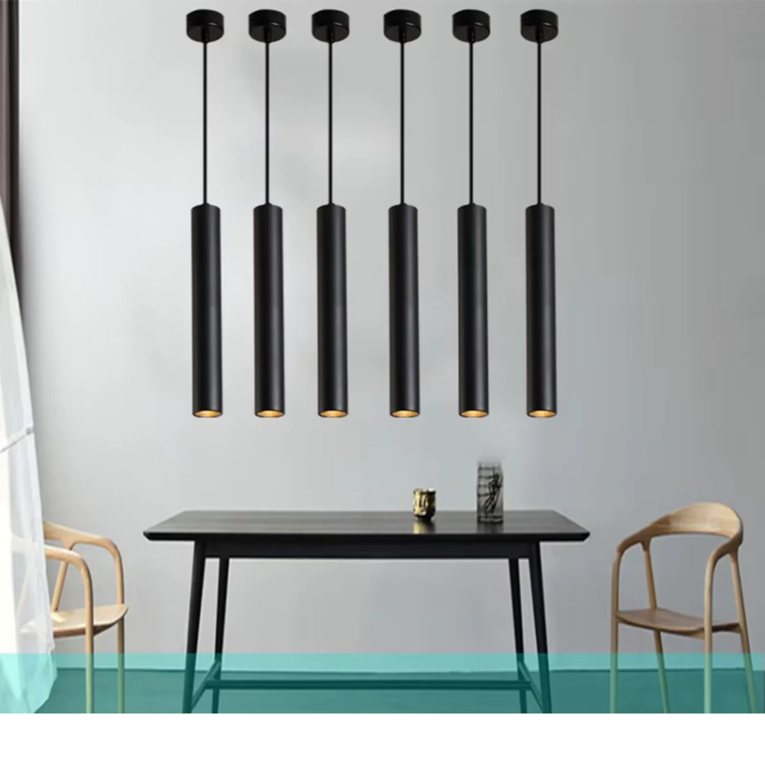 إنارة سقفية معلقة موجهة من الترالايت - بتصميم دائري أنيق (BR8088)