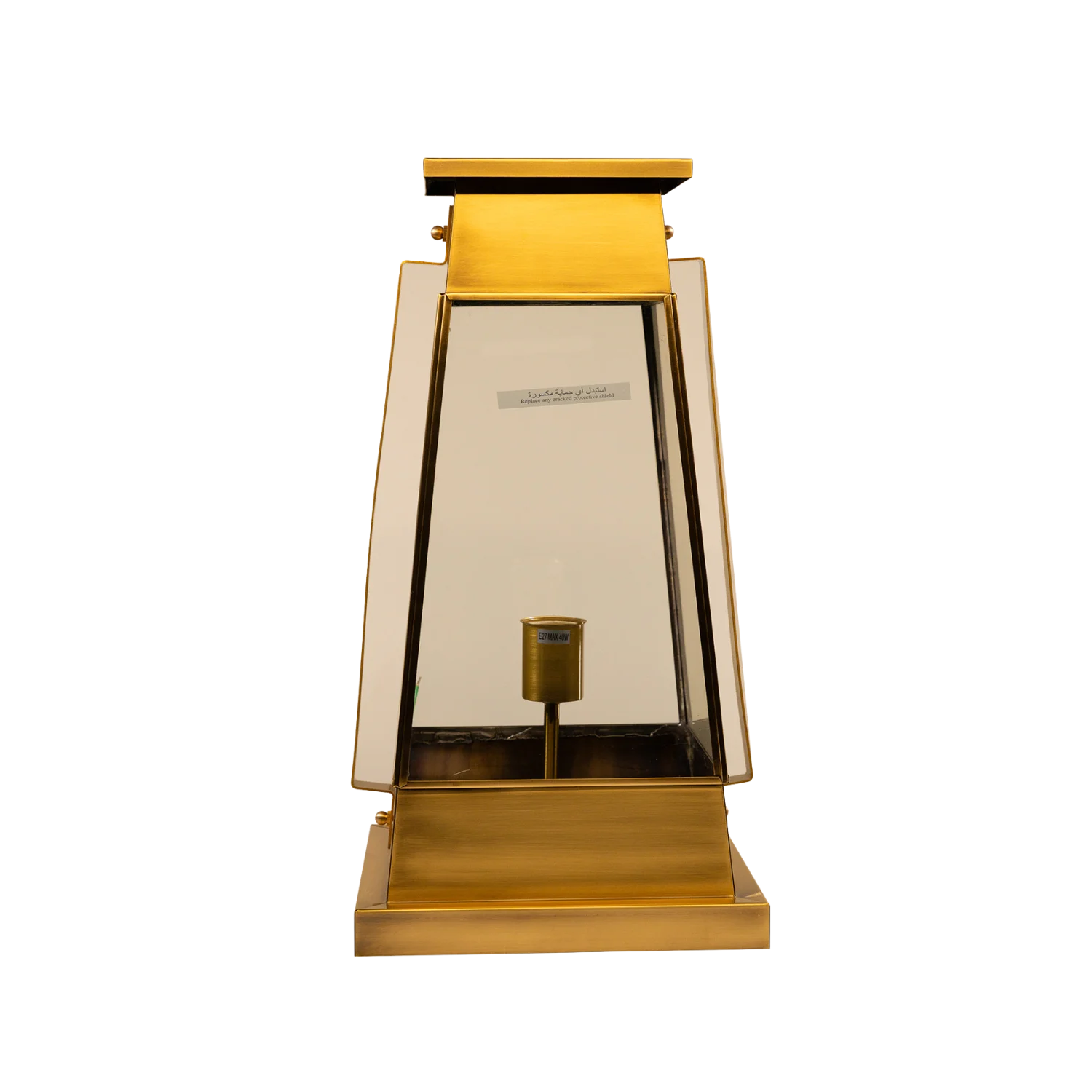 إنارة خارجية نحاسية فاخرة للحدائق والواجهات IP44 (3095)