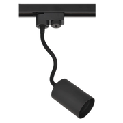 كشاف تراك لايت قاعدة GU10 – بذراع متحرك و لون أسود للاستخدام الداخلي (RB06-26GU-S)