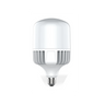 White LED light bulb on a white background