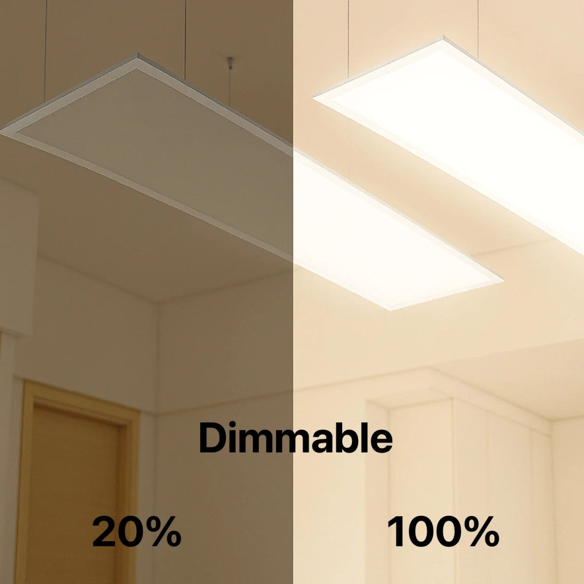 LED Dimmable Pendant Panel Light 40W 30x120cm (SL-PAN) – Modern and Sleek Design