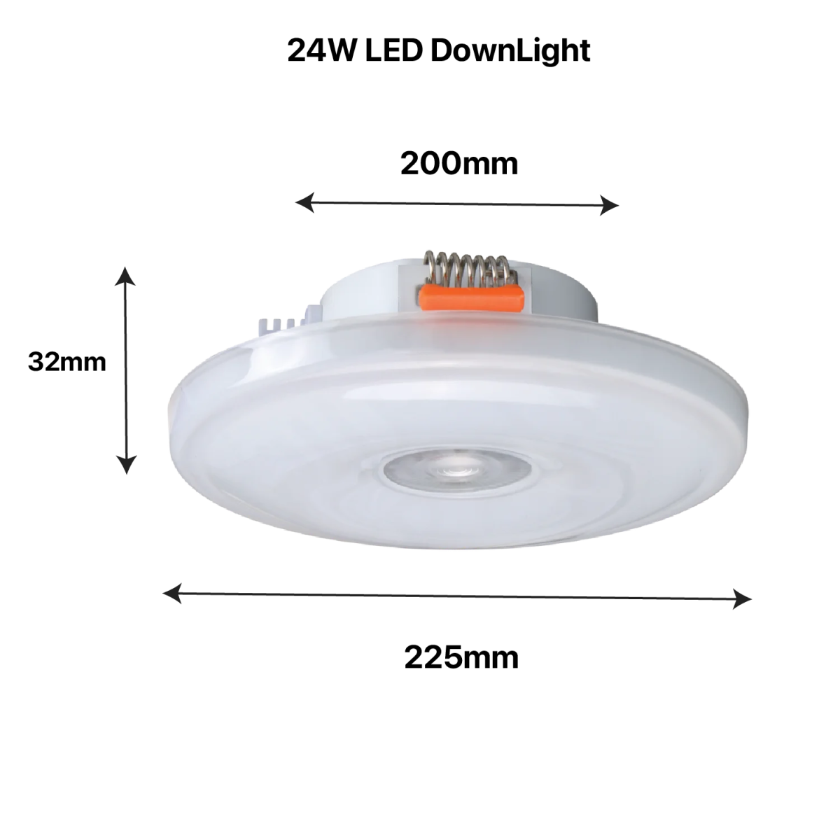 LED Downlight (RML-62G) – 9W, 15W, 24W Multi-Mode SMD + COB Lighting