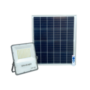 LED Flood Light with Solar (SFL-30W) - 30W Solar-Powered Floodlight with 60000mAh Battery - IP65 Waterproof - Ultralight