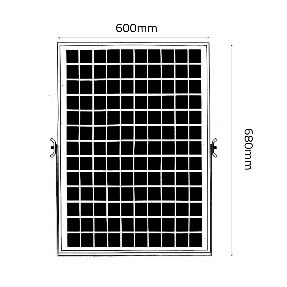 LED Flood Light with Solar (SFL-30W) - 30W Solar-Powered Floodlight with 60000mAh Battery - IP65 Waterproof - Ultralight