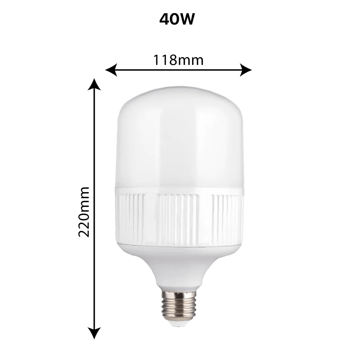 LED LIGHT BULB E27 (T1S Shop) – Instant Full-Light, High Efficiency