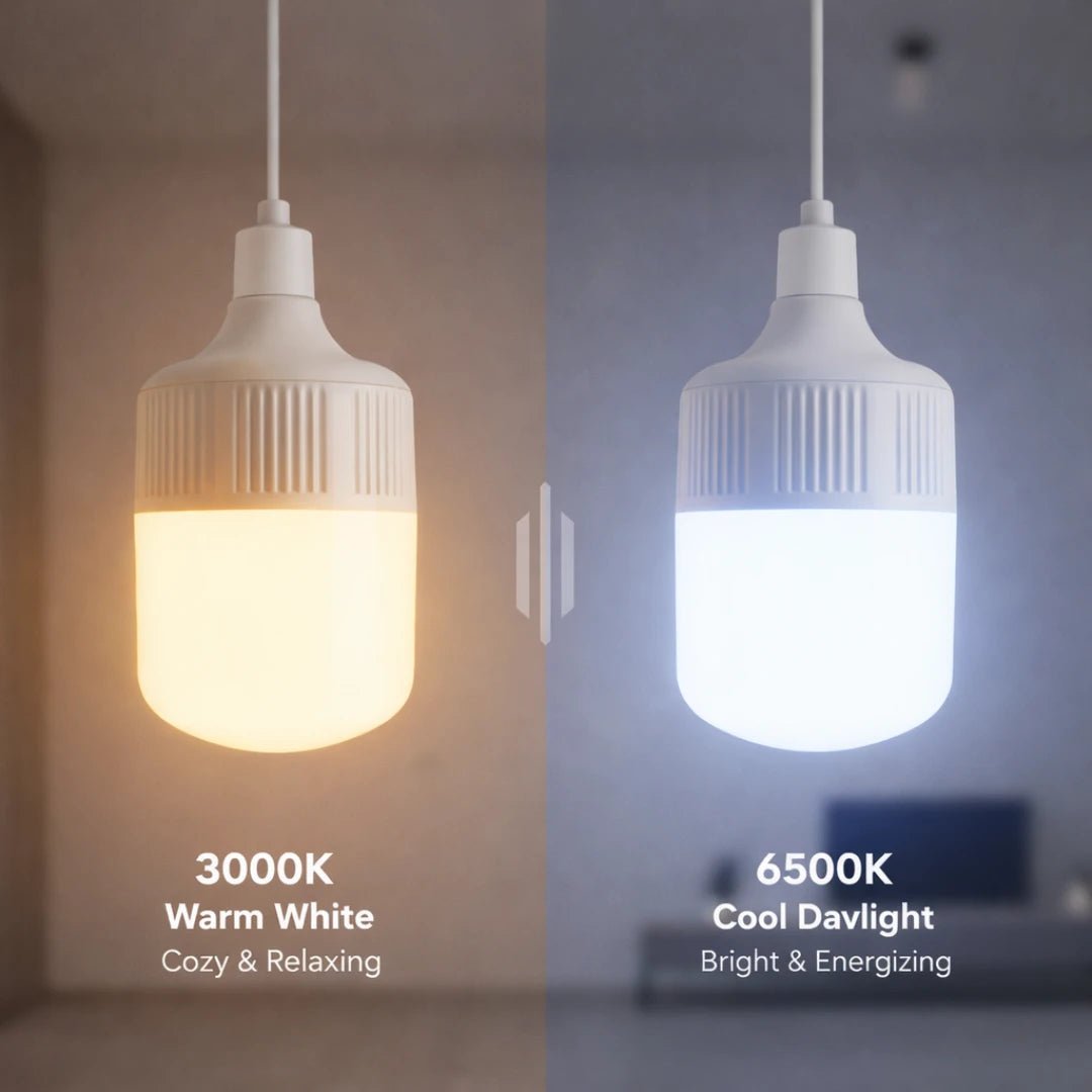 LED LIGHT BULB E27 (T1S Shop) – Instant Full-Light, High Efficiency - Ultralight