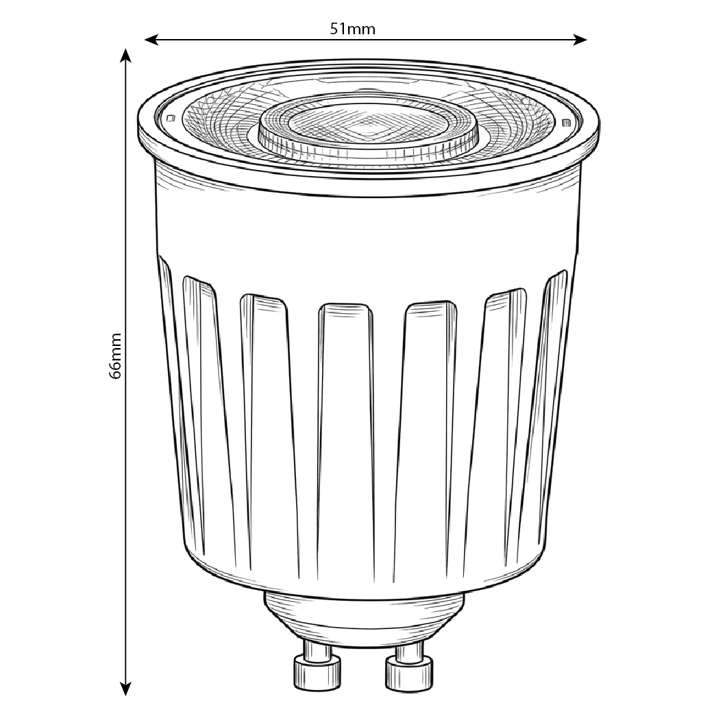 LED Light Bulb GU10 9.2W – SAMSUNG LED (UTL-M1000ST) – 2