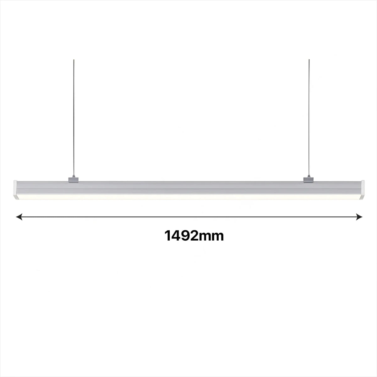 LED Linear Pendant Light 66W (TRUNK-L200) – High-Efficiency Indoor Lighting