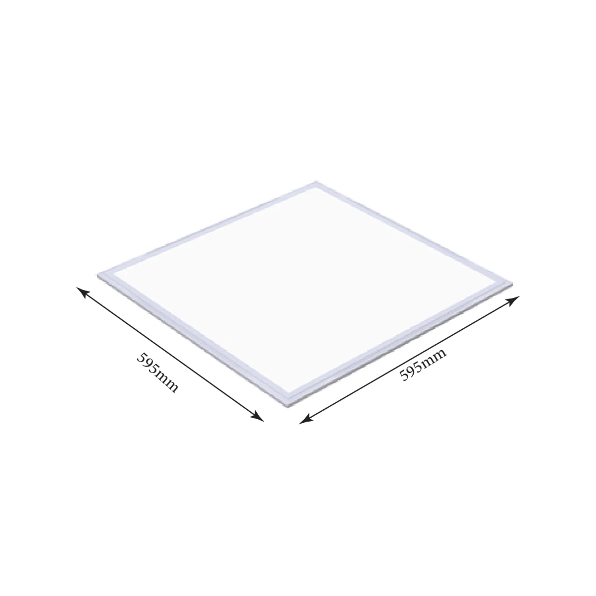 LED Panel Light 36W (SH-PL66HT) - Ultra-Slim Aluminum Light for Office and Home Ceilings