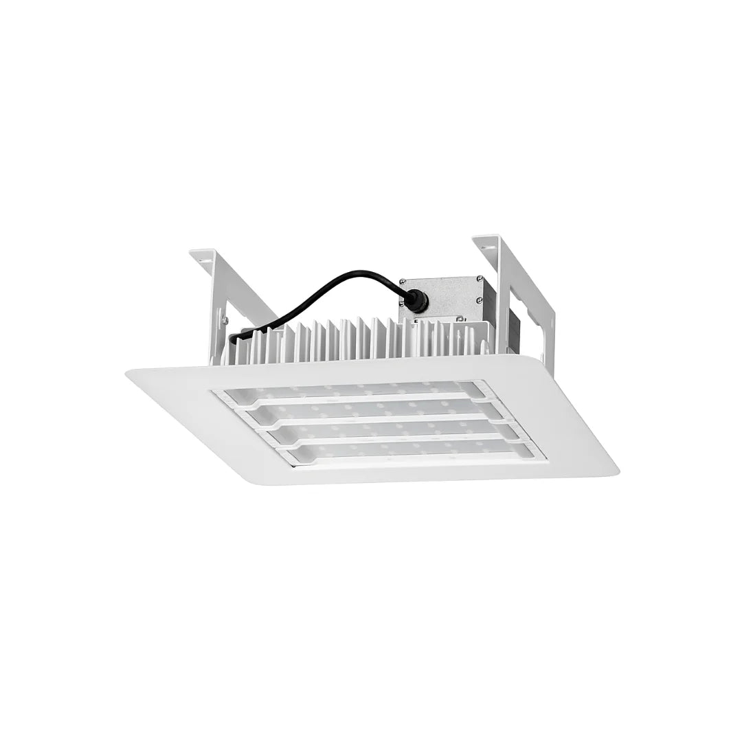 LED Pendant High Bay Light (UTL-MFP) – 120W, Ultra-Bright, IP66 Rated Canopy Fixture for Warehouses, Walkways & Outdoor Use