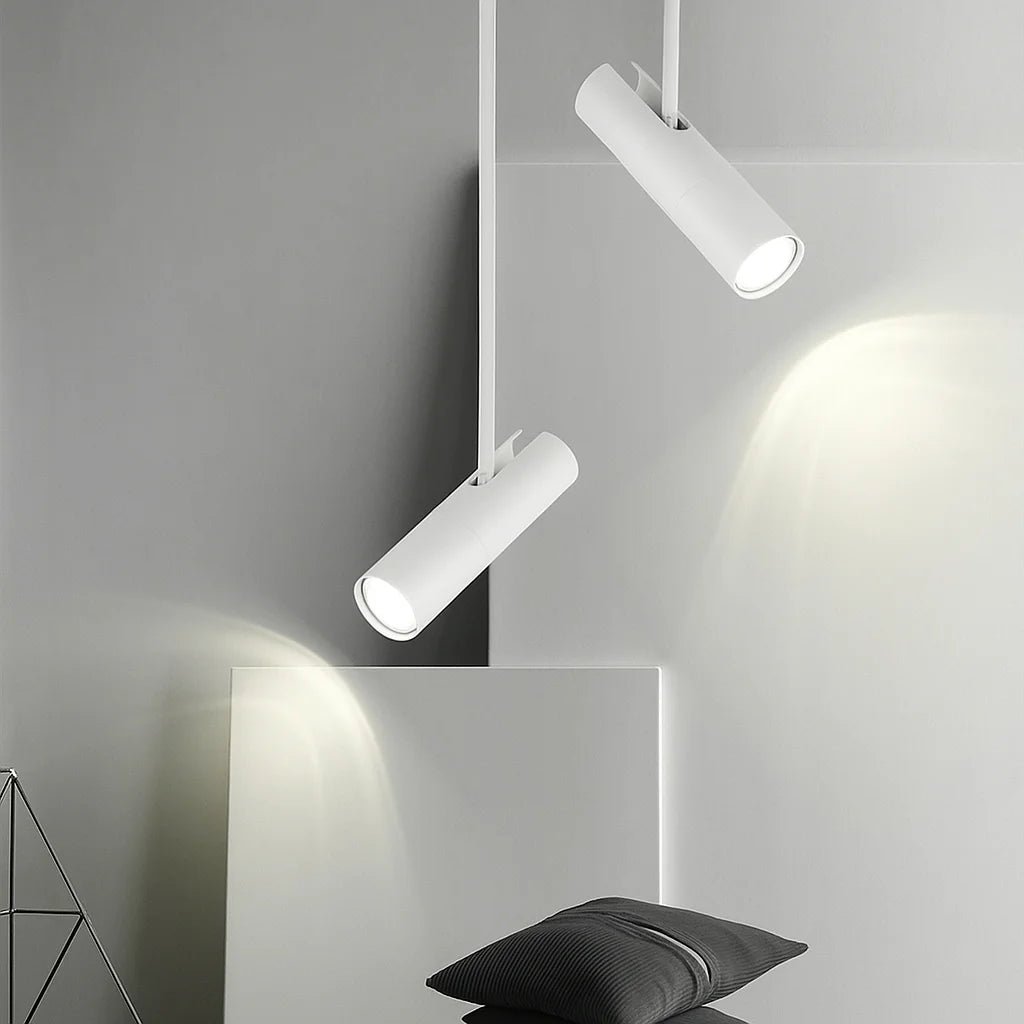 إضاءة معلقة ليد داخلية 4 واط (1096D01) - تصميم عصري من الألمنيوم الأبيض - ضوء نهاري 6500K