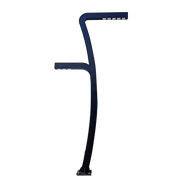 LED Pole Light 5 Meter 200W+120W IP54 for streets & parks (QT1850‑2)