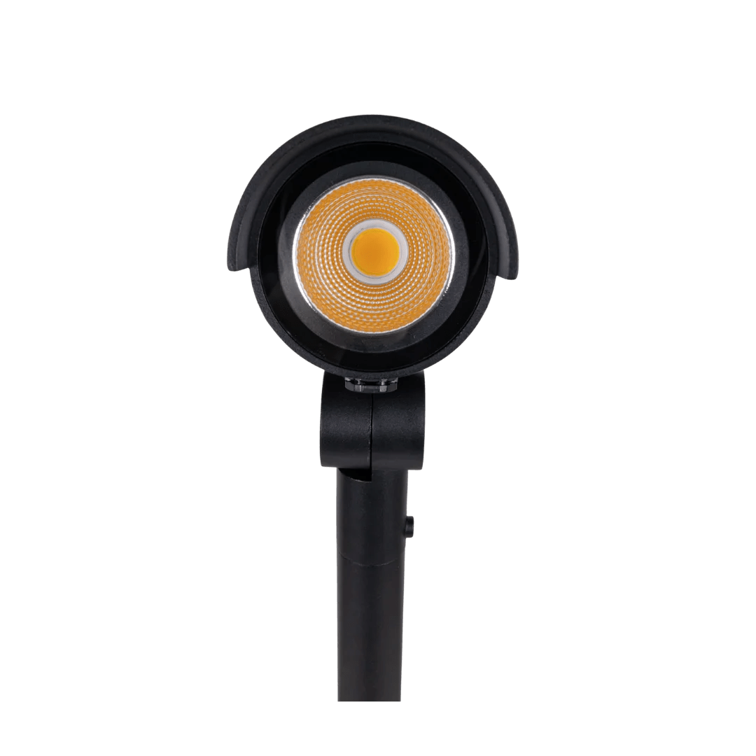 Black spotlight on a transparent background