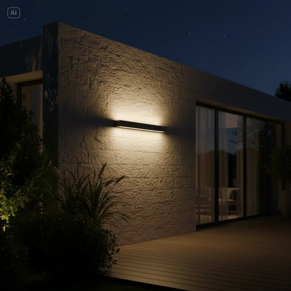 LED Wall Light 36W (H1291) – IP65 Outdoor Waterproof Aluminum Lighting - Ultralight -