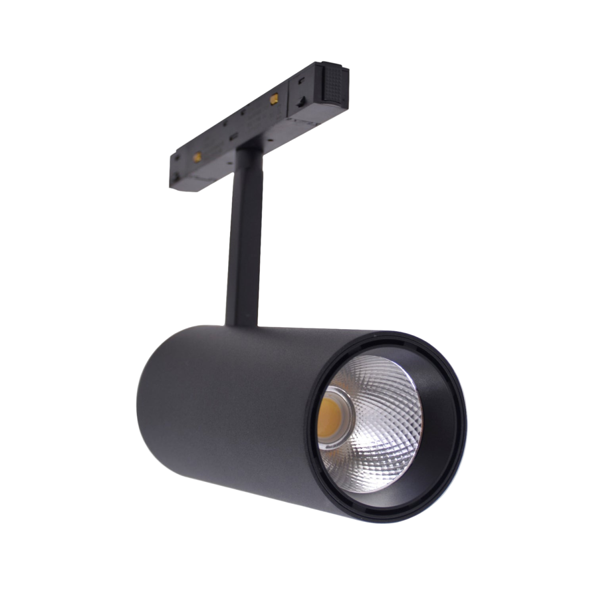 A collection of Ultralight magnetic track lights in black finish, with model numbers BT-7101, BR-8092, BT-8102 shown against a white background.