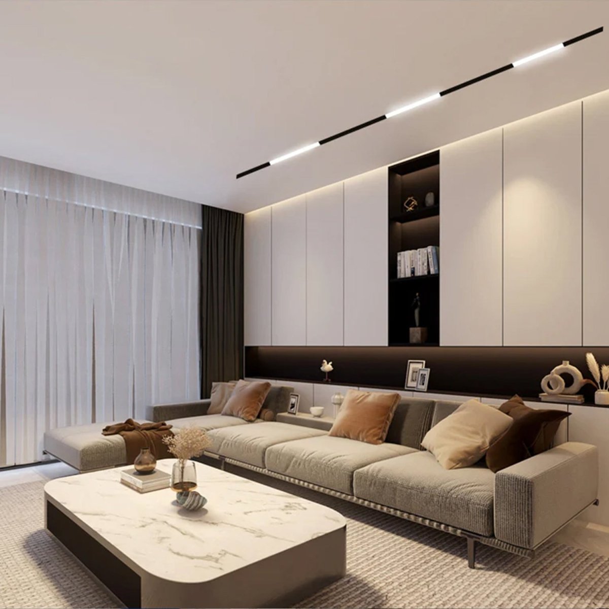 الترالايت مجموعة إنارة سكة مغناطيسية 35مم (BT-Family)