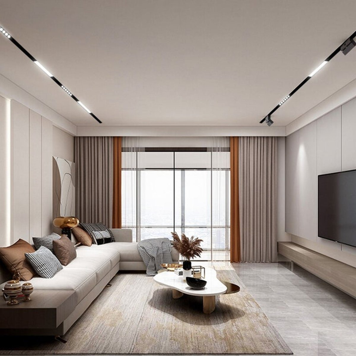 الترالايت مجموعة إنارة سكة مغناطيسية 35مم (BT-Family)