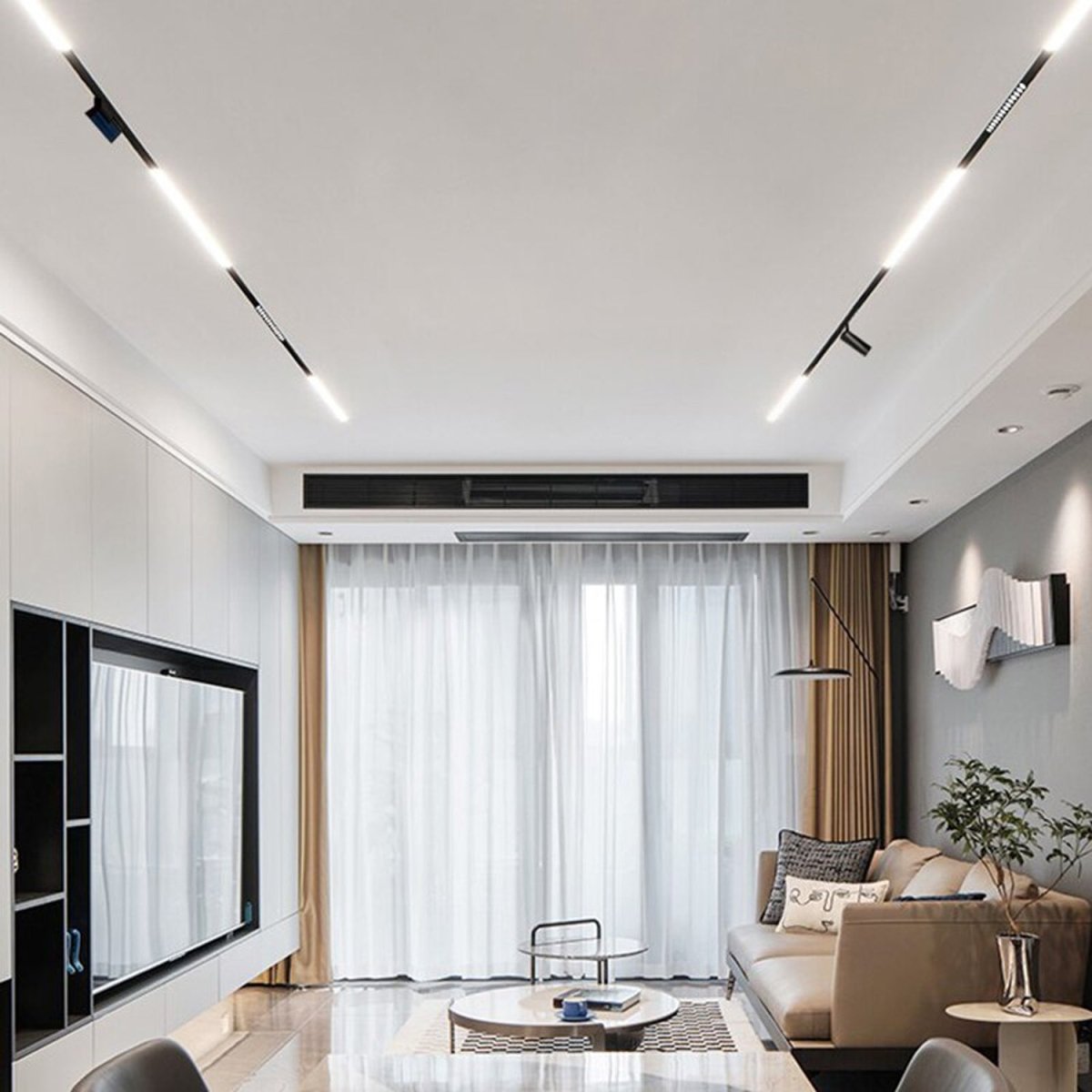 الترالايت مجموعة إنارة سكة مغناطيسية 35مم (BT-Family)