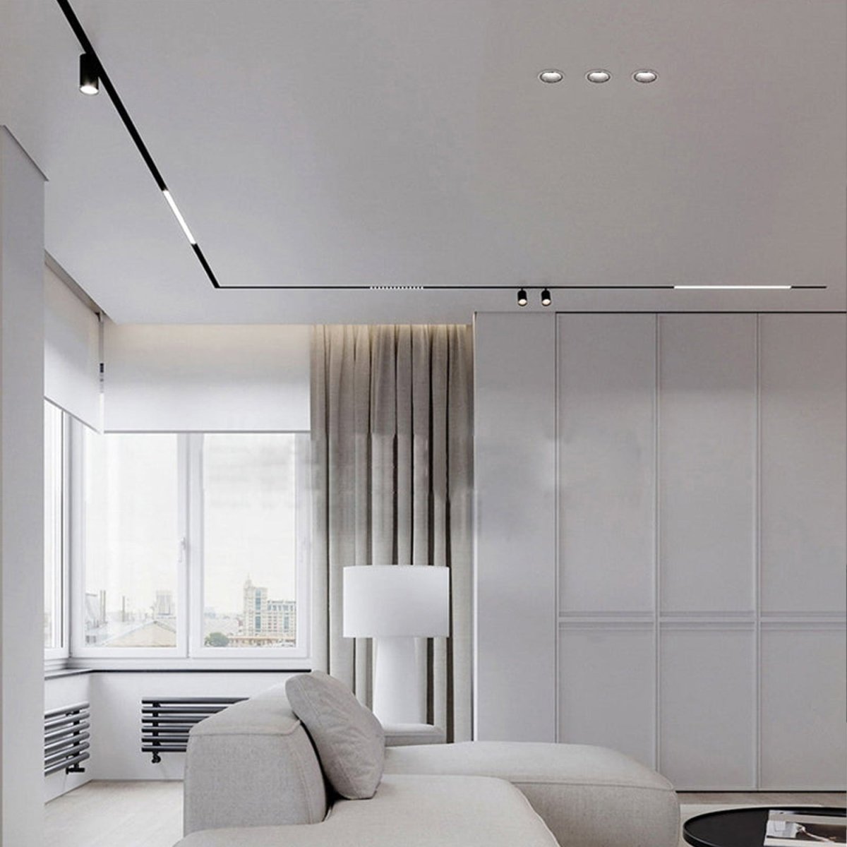 الترالايت مجموعة إنارة سكة مغناطيسية 35مم (BT-Family)