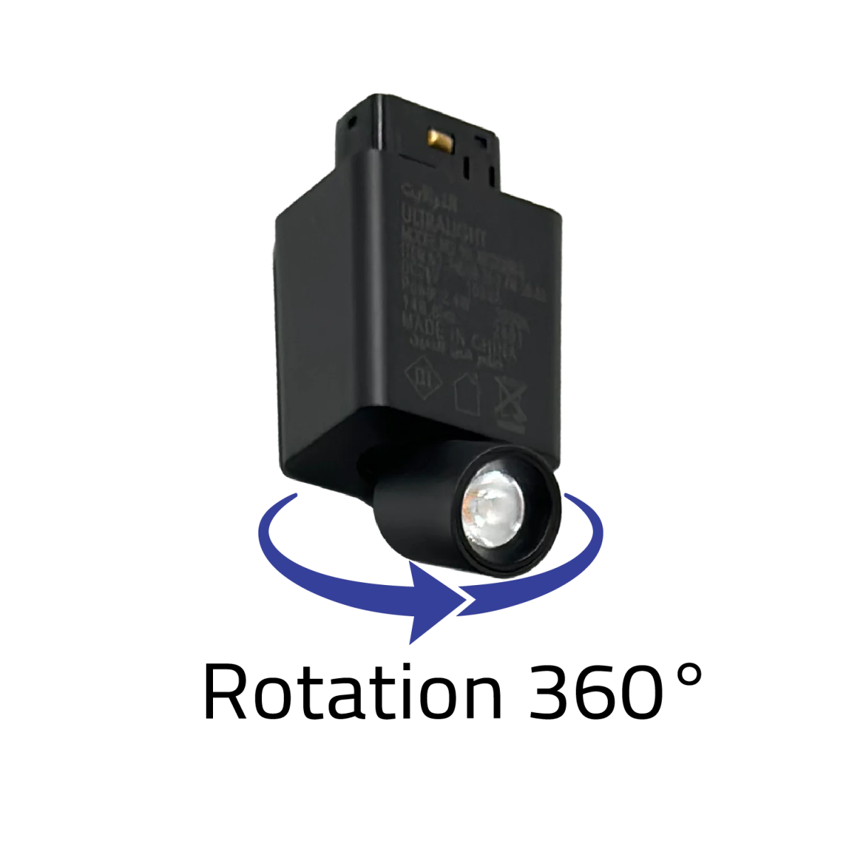 Magnetic Track Light - 360° Pop-Out LED Spotlight for Modern Interiors - Bridgelux Chip (BM208)