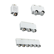 Magnetic Track Light - 360° Pop-Out LED Spotlight for Modern Interiors - Bridgelux Chip (BM208)