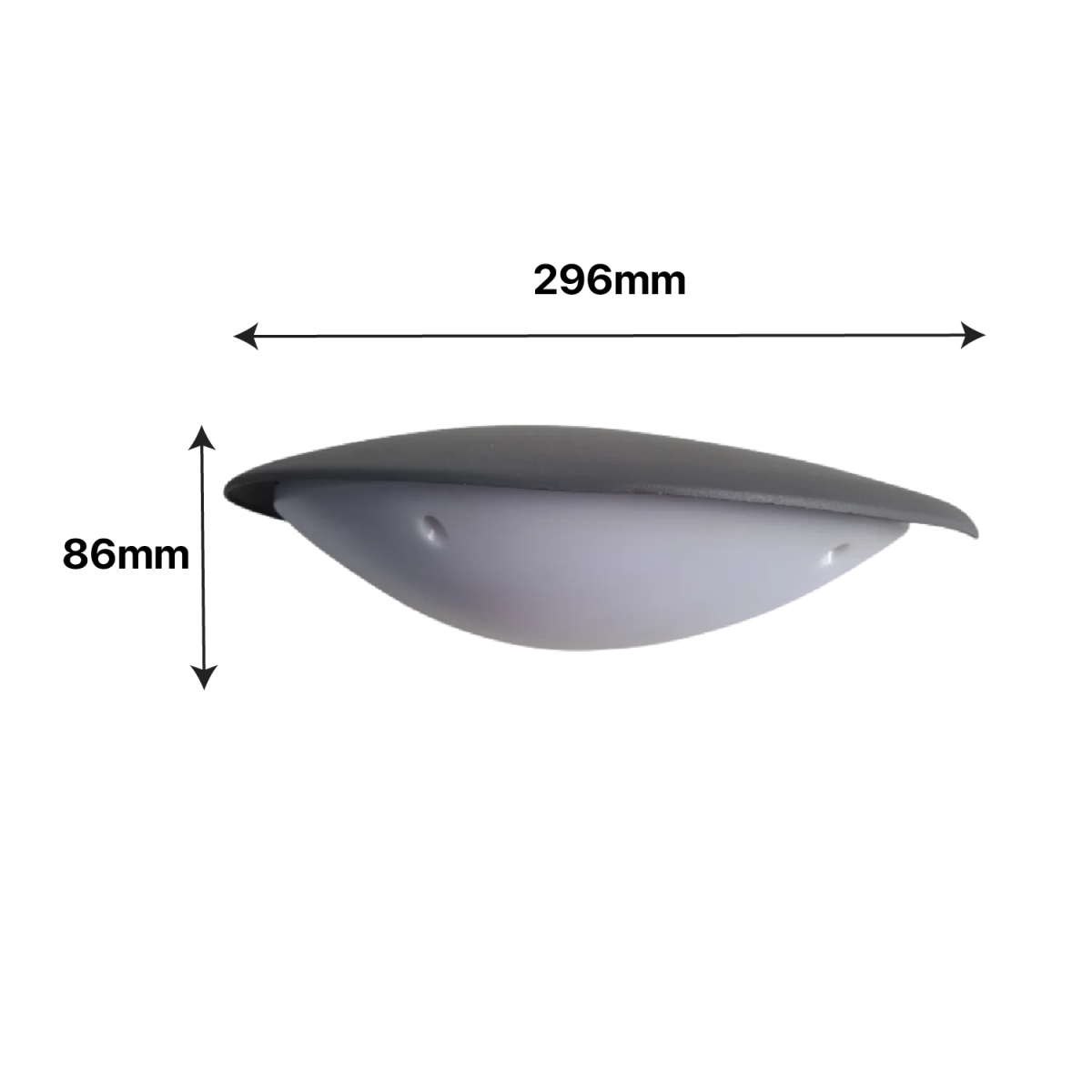 Modern Outdoor Wall Light 12W IP54 (JW182A) – Daylight LED – energy-efficient lighting