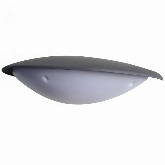 مصباح حائط عصري خارجي ليد 12 واط (JW182A) – مقاوم للماء IP54 مع إضاءة بيضاء وتصميم باللون الأسود
