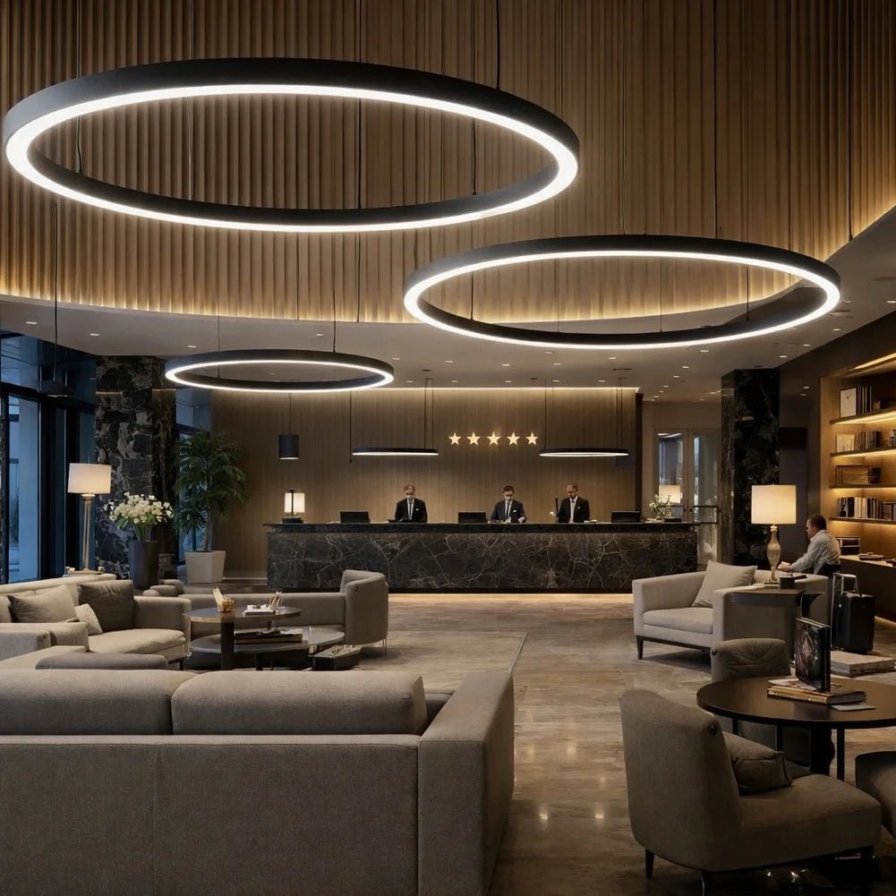 Modern Oversized LED Pendant Light (BR6752)