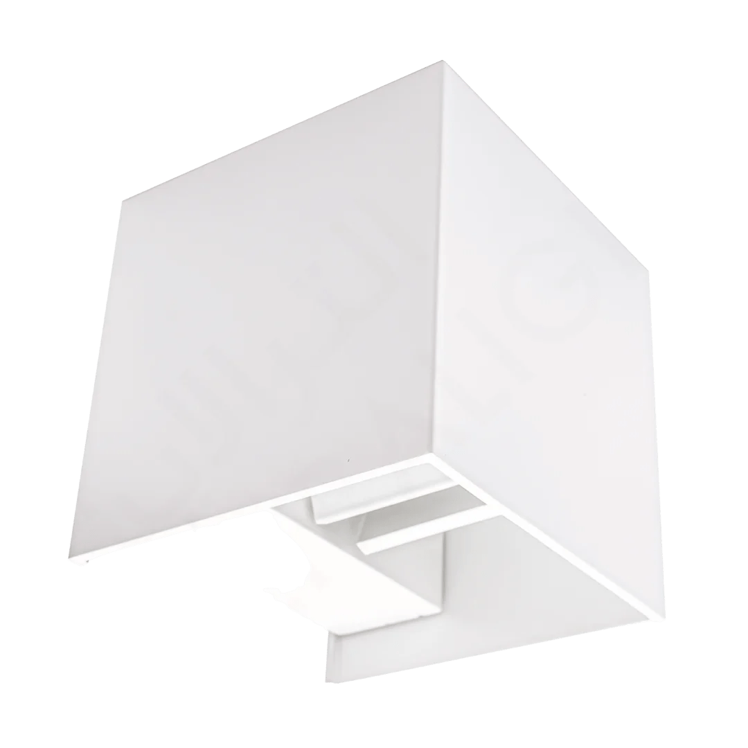 مصباح حائط حديث 6 واط (1080G01) – إضاءة ليد خارجية بزاوية اضاءة قابلة للتعديل، مقاومة للعوامل الجوية IP65, لون أبيض و أسود