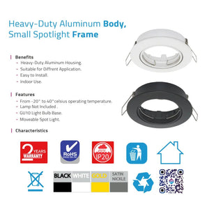 Buy Ultralight Recessed Ceiling Light Souq Plus Downlight - Modern Lighting (QH-18F) - Best  from Ultralight
