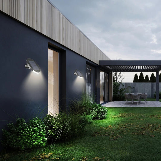 Outdoor Solar LED Wall Light with Dusk Sensor 3W (OLT-003-01)