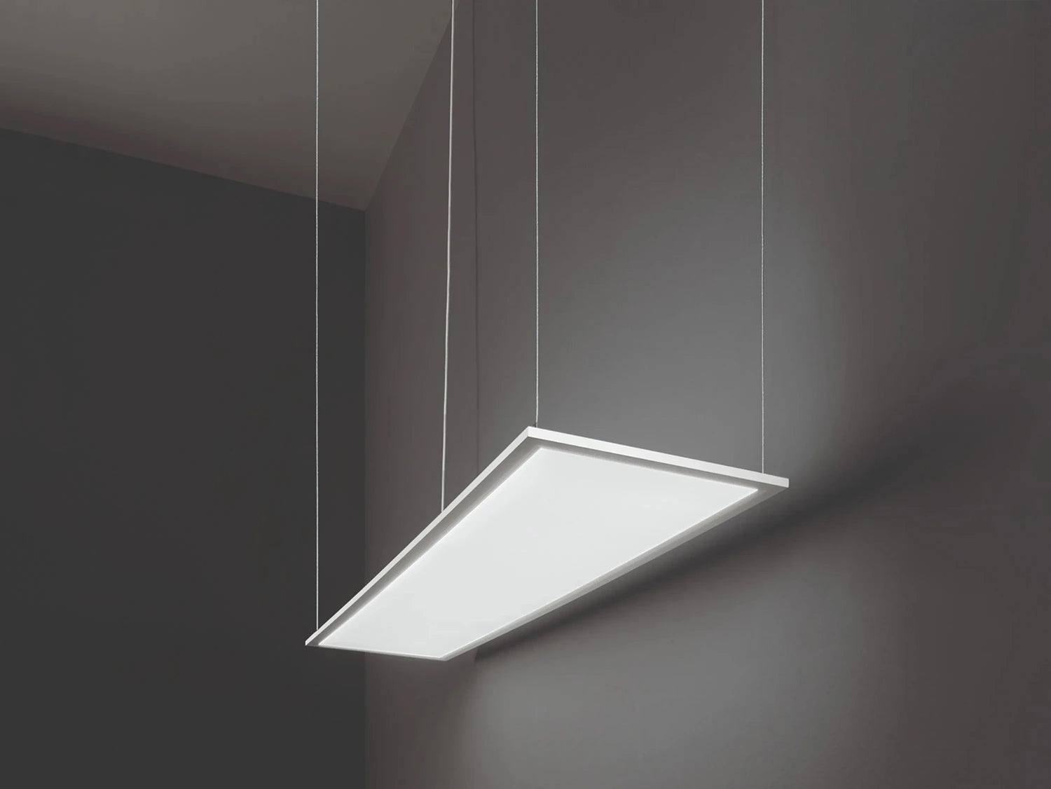 إنارة بانل داخلية بجهتين 120X30 - إضاءة عصرية قابلة للتعديل والتعتيم (BR6740)