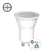 Light bulb with 12V/24V rating and ULTRA LIGHT and SASO logos on a white background