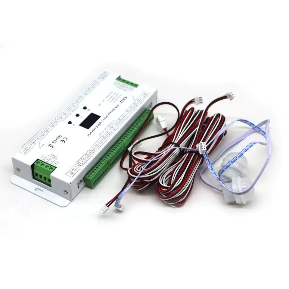 حساس لإنارة الدرج بيانو بـ 32 درجة – جهاز تحكم ذكي بالإضاءة (ES32)