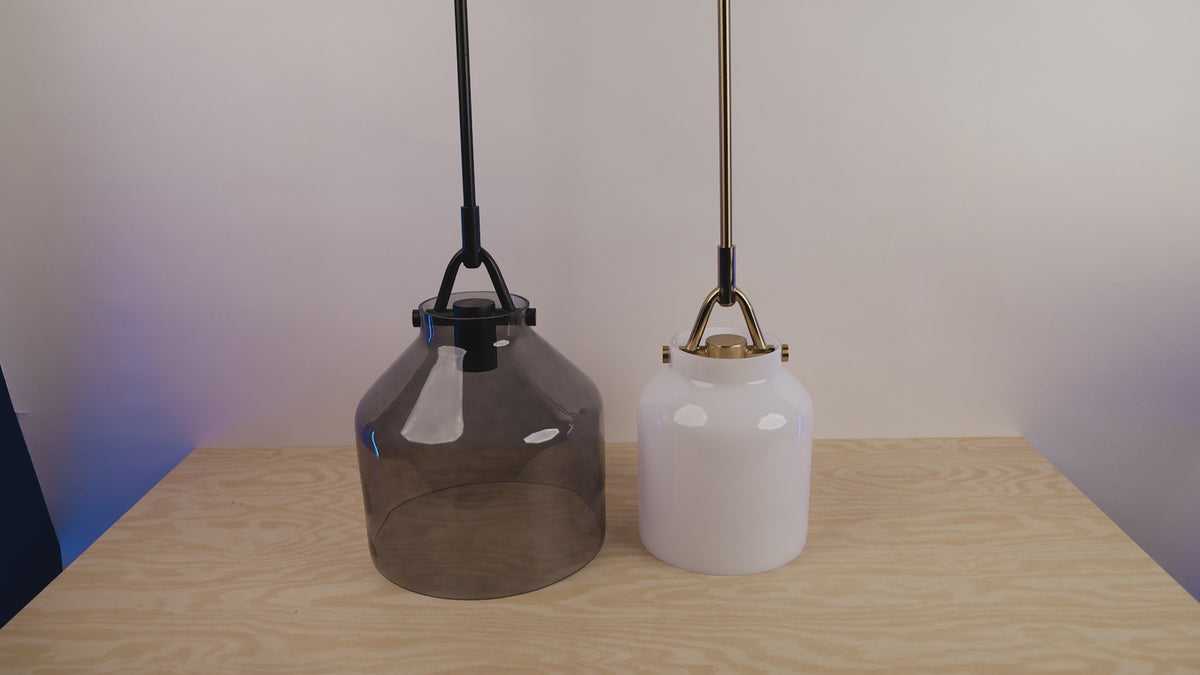 Load video: E27 Decorative Gold Metal Pendant Light 19 Cm (TY-9228)