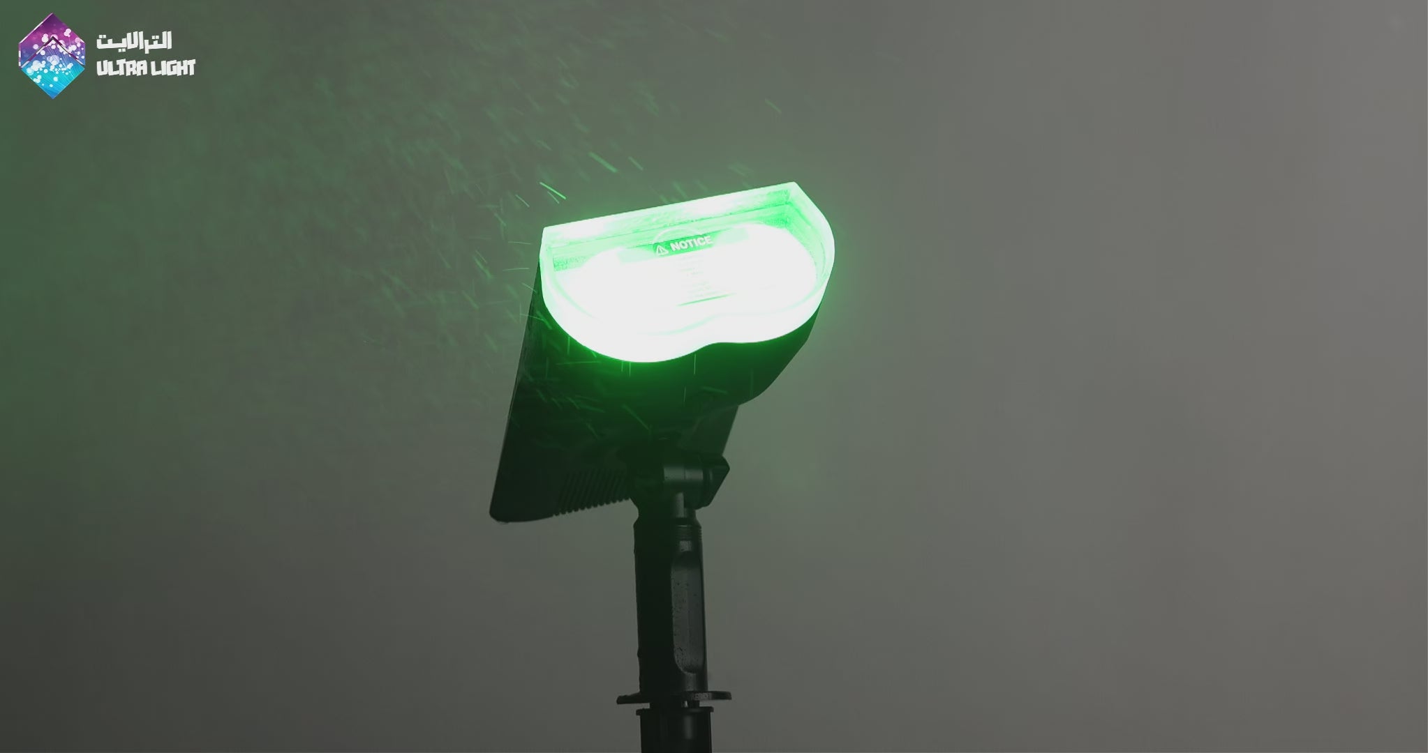 Load video: Ultralight Solar Landscape Light With 8 Light Color Auto Work at Night (LL18010)