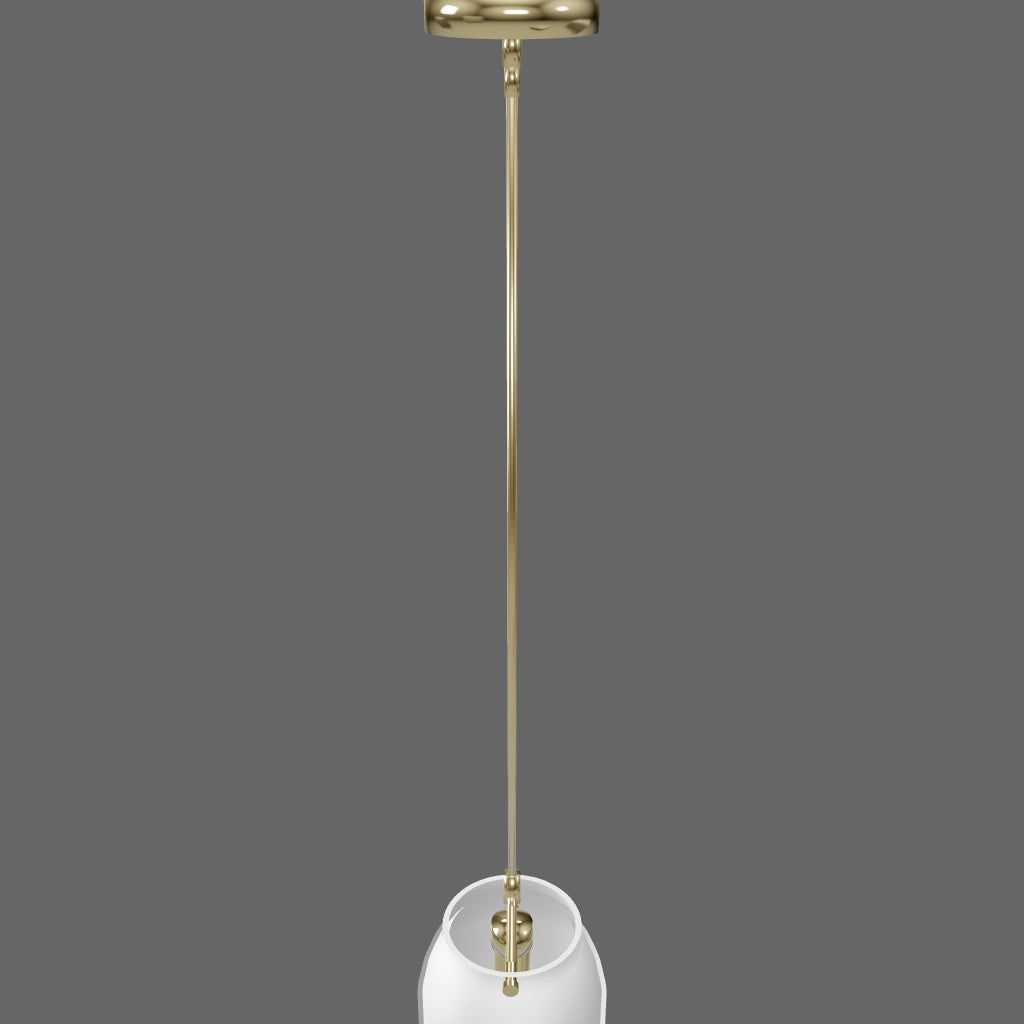 E27 Decorative Gold Metal Pendant Light 19 Cm (TY-9228)