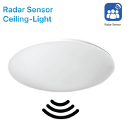 كشاف سقفي بمستشعر رادار حساس حركة 18W للداخل والخارج – مقاوم للعوامل الجوية (GD-BL6)