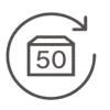 You can return the product within 50 days.