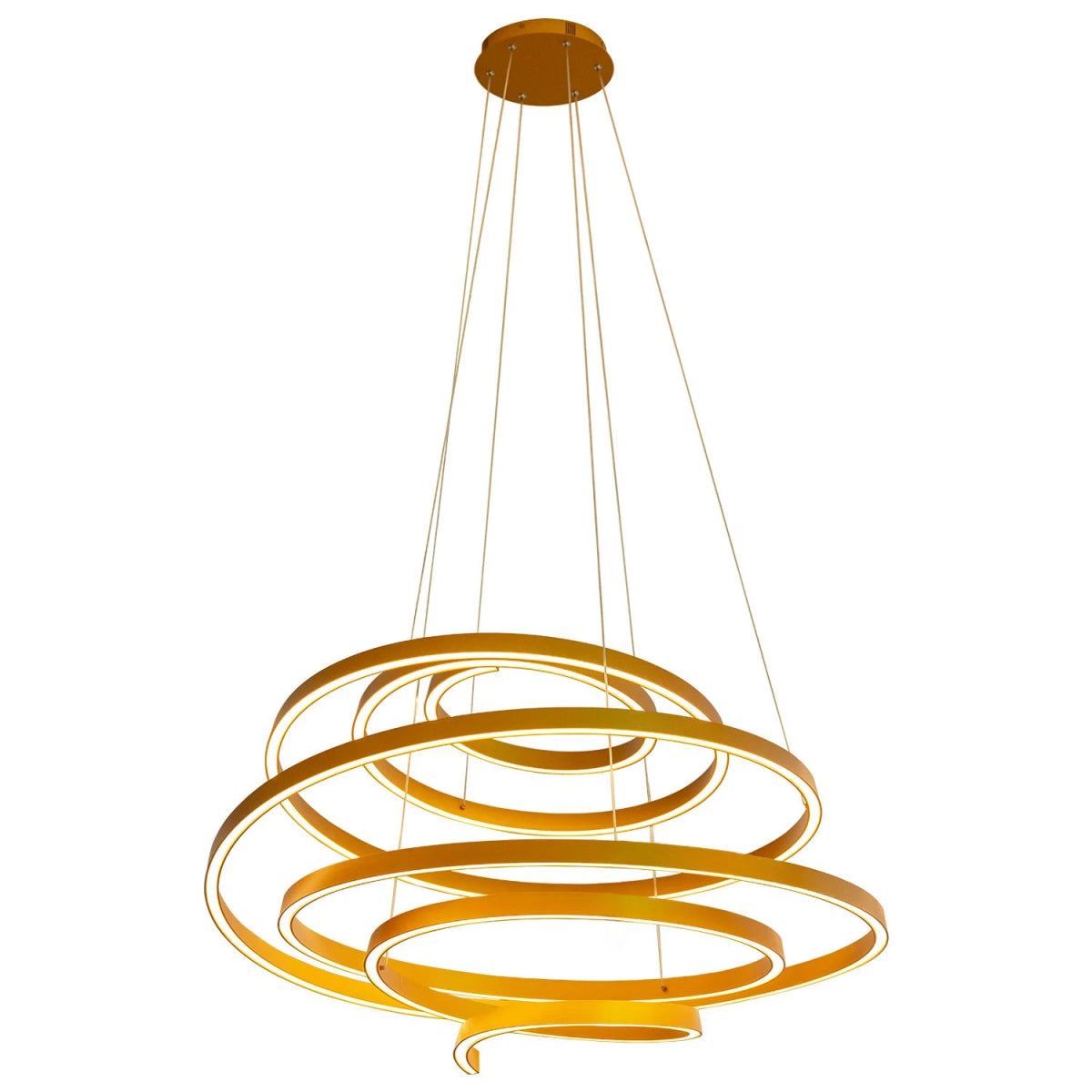 Serpentine Pendant Light - Extendable Height (BR8514)