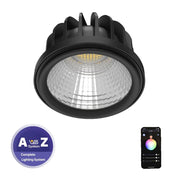 The UTL-MR11M smart LED light offers full control via mobile app with dimming and 3CCT color adjustment (2700K–6500K)